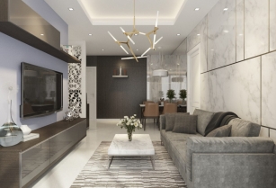 Thi công nội thất chung cư hoàn thiện – Chị Trang TP. Hồ Chí Minh